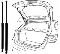 Lqmltsy 2X Resortes de Gas Maletero para Citroen C8 (EA,EB) 2002-2011(OEM:1615080780)-63.3cm, Struts Gas hidráulico Amortiguadores Soporte elevación Muelle Portón Amortiguadores Accesorios
