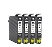 LQNXAVUD 1 Juego de Cartuchos de Tinta 232XL 232, Paquete Combinado Compatible con impresoras WF-2930 WF-2950 XP-4200 XP-4205(BK 4pcs)