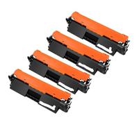 LQNXAVUD 1 unidad-10 Unidades compatibles con Cartucho de tóner CF230X Ajuste Universal Negro Funciona con impresoras Pro M203dw M203dn M227fdn M227fdw reemplazo del Mercado de Accesorios(4PK CF230X)