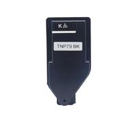 LQNXAVUD 1pcs TNP79Y TNP79C TNP79M TNP79BK TNP79 Cartucho de tóner Compatible en Polvo para C3350i C4050I Piezas de reemplazo de Impresora de la máquina Copi(BK)