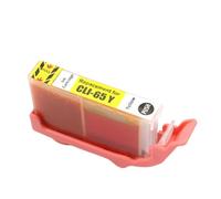 LQNXAVUD 40pcs CLI65 Cartucho de Tinta Compatible Conjunto de la Impresora PRO200 Incluye BK C M Y PC PM Gy LGY Colors 1 a 40 Piezas Alternativa de Cartuchos CLI65 Alternativa(CLI-65 1pcs-Y)