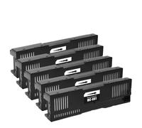 LQNXAVUD 5pcs MC G01 Caja de Mantenimiento Tanque Compatible con maxify GX7040 GX6050 GX7050 GX6060 GX7060 GX6070 GX7070 GX6080 GX7080 G6090 G6091 Printers(5pc)