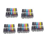 LQNXAVUD 6X PGI150 Cartucho de Tinta Compatible PGI-150 para IP7210 MG5410 MG5510 MG6410 MG6610 MG5610 MX921 MX721 IX6810 Las impresoras Funciona con Modelos seleccionados(5 Set)