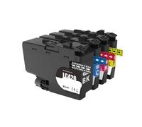 LQNXAVUD Capacidad LC426XL LC426 Cartucho de Tinta de Repuesto Universal para Uso con Modelos de Impresora MFC J4335DW Reemplazo Universal del Mercado de Accesorios(1SET LC426CMYK)