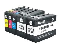 LQNXAVUD Cartucho de Tinta Compatible 932xl 933xl 932 933 para Modelos de Impresora OfficeJet 6100 6600 6700 7110 7610 7612 7510 7512(1SET 2BK C M Y)