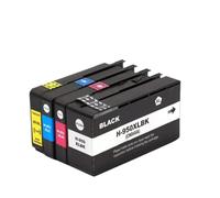 LQNXAVUD Cartucho de Tinta Compatible 950XL 951XL 950 951 XL para OfficeJet Pro 8100 8600 8610 8615 8620 8630 8640 8625 8660 8680 251DW 276DW Reemplazo de impresoras para 950 951 Serie(1set 4pcs)