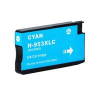 LQNXAVUD Cartucho de Tinta Compatible 953XL 957XL para OfficeJet Pro 7720 7730 7740 8210 8218 8710 8715 8718 Impresoras(Cyan)