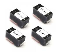 LQNXAVUD Cartucho de Tinta Compatible con 4pcs 920xl para 920 Trabajos con OfficeJet 6000 6500 6500A 7000 7500 7500A La Impresora Incluye Chip 4 Set de Color(4pcs-Black)