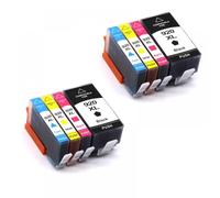 LQNXAVUD Cartucho de Tinta Compatible con 4pcs 920xl para 920 Trabajos con OfficeJet 6000 6500 6500A 7000 7500 7500A La Impresora Incluye Chip 4 Set de Color(920XL-2set)