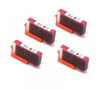 LQNXAVUD Cartucho de Tinta Compatible con 4pcs 920xl para 920 Trabajos con OfficeJet 6000 6500 6500A 7000 7500 7500A La Impresora Incluye Chip 4 Set de Color(4pcs-Magenta)