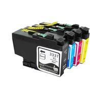LQNXAVUD Cartucho de Tinta Compatible LC3337 LC33337XL LC3339 LC33339XL para MFC-J5845DW MFC-J5945DW MFC-J6545DW MFC-J6945DW Printers(LC3337XL-1set)