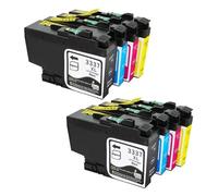 LQNXAVUD Cartucho de Tinta Compatible LC3337 LC33337XL LC3339 LC33339XL para MFC-J5845DW MFC-J5945DW MFC-J6545DW MFC-J6945DW Printers(LC3337XL-2set)