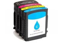 LQNXAVUD Cartucho de Tinta Compatible para 10 11 Trabajos con DesignJet 100 100Plus 110PLUS 110PLUS NR 500 500PS 70 800 800PS Reemplazo de Impresora para 10 11 Cartuchos(1 Set 4 PCS)