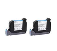 LQNXAVUD Cartucho de Tinta Compatible para Impresora de inyección de Tinta impresión de solvente de Secado rápido Recomendado Negro 2588 mm m 2588 2588 12. 7(2588-Black-2pcs)