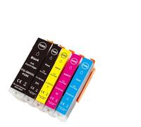 LQNXAVUD Cartucho de Tinta Coraljet PGI-580XXL CLI-581XXL 580XXL 581XXL Multicolor Compatible con reemplazo de terceros de Ajuste Universal(5PCS 2BK C M Y)