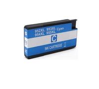 LQNXAVUD Cartucho de Tinta de reemplazo 952xl 953xl 954xl 955xl Compatible con OfficeJet Pro 7720 7730 7740 8210 8218 8710 8720 8725 8730 8740 Printers(1 Cyan)