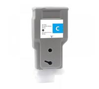 LQNXAVUD Cartucho de Tinta Recargable Compatible sin Chips 300ml 5colors para TM-200 TM200 TM-205 TM-300 TM305 Los Modelos de Impresora TM300 Funcionan con PFI-320 PFI320(1pcs-C)