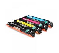 LQNXAVUD Cartucho de tóner de 4 Colores 729 7018C 4018C 4010C Polvo de tóner Compatible con 7010 7010C 7018 Tóner de Repuesto Universal para Modelos de Impresora