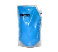 LQNXAVUD Cartucho de tóner en Polvo de 500 g de 500 g Compatible con 7500 7525 7530 7535 7545 7556 7800 7830 700 550 560 C8030 C8035 Modelos de Impresora(Cyan 500g)