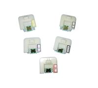 LQNXAVUD Chips de Cartuchos de Tinta compatibles T7411 T741X para impresoras Surecolor F6070 F7070 F6200 F7200 F9200 F9300 F9370 Sistemas de Tanque de Tinta(BKCMY)