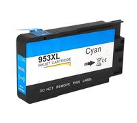 LQNXAVUD Compatible con 953XL 953 953xl 953 Reemplazo de Cartucho de Tinta Universal para Officejet Pro 7720 7730 8715 8718 8720 8730 8740 Reemplazo de terceros(Cyan)