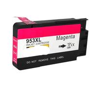 LQNXAVUD Compatible con 953XL 953 953xl 953 Reemplazo de Cartucho de Tinta Universal para Officejet Pro 7720 7730 8715 8718 8720 8730 8740 Reemplazo de terceros(Magenta)