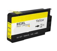 LQNXAVUD Compatible con 953XL 953 953xl 953 Reemplazo de Cartucho de Tinta Universal para Officejet Pro 7720 7730 8715 8718 8720 8730 8740 Reemplazo de terceros(Yellow)