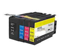 LQNXAVUD Compatible con 953XL 953 953xl 953 Reemplazo de Cartucho de Tinta Universal para Officejet Pro 7720 7730 8715 8718 8720 8730 8740 Reemplazo de terceros(1SET)