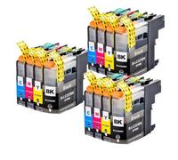 LQNXAVUD Compatible LC223 LC221 223 Cartucho de Tinta LC223XL Funciona con DCP-J562DW J4120DW MFC-J480DW J680DW J880DW J5320DW Printers(3 Set)