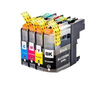 LQNXAVUD Compatible LC223 LC221 223 Cartucho de Tinta LC223XL Funciona con DCP-J562DW J4120DW MFC-J480DW J680DW J880DW J5320DW Printers(1 Set)