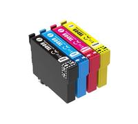 LQNXAVUD El Cartucho de Tinta Compatible 604XL T604XL T604 604 Funciona con impresoras XP-2200 XP-2205 XP-3200 XP-3205 XP-4200 XP-4205 WF-2910 WF-2950DWF(1 Set 4PCS)