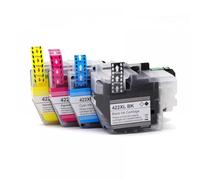 LQNXAVUD LC422XL LC422 Cartucho de Tinta Compatible con MFC-J5340DW MFC-J6940DW MFC-J5740DW MFC-J5345DW J6540DW Printers(LC422XL-4Color 1set)