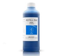 LQNXAVUD Recarga de Tinta de Tinte de 1000ML Compatible con PFI 102 104 107 Funciona con IPF 600 610 700 710 reemplazo de Tinta de Impresora de posventa de Ajuste Universal(Cyan)