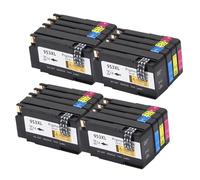 LQNXAVUD Reemplazo de Cartuchos de Tinta 953XL compatibles con 953 XL para OfficeJet Pro 7720 7730 7740 8710 8715 8718 8720 Impresoras(4SET)