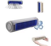 LQQDREX Brizac - Aire acondicionado portátil Ace 2025, ventiladores de aire acondicionado que soplan aire frío para dormitorio con 3 velocidades, silencioso, refrigeración de escritorio para