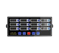 LQQDREX Temporizadores de cocina de 12 canales, temporizador de cocina comercial, recordatorio de alarma digital multievento, temporizador de restaurante con alarma fuerte recordatorio de cocina