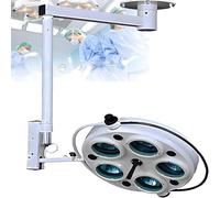 LQQYJSM Lámpara Techo para Exámenes Médicos 5 Orificios Sin Sombras, con Atenuación Continua, para Quirófano, Lámpara Médica Giratoria De 360 Grados para Sillón Dental