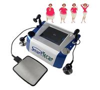 LQQYJSM Máquina Fisioterapia Cet Ret Tecar 448 Khz para El Tratamiento Dolor por Diatermia. Máquina Tecar Inteligente De 300 W para Eliminación De Celulitis Y Fisioterapia Deportiva A