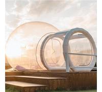 LQRCTRY Tienda de Burbujas Inflable, Tienda de Burbujas Inflable con soplador, cúpula Transparente, Varios tamaños for Exteriores(13ft)