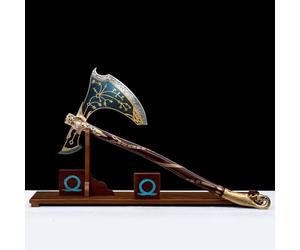 LQSLFsword 77cm God of War Role Playing Sword/Leviathan's Axe/Forja Manual de Acero de Alto manganeso Colecciones, Juegos de rol, Regalos