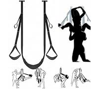 LQSSA ̶ ̶ ̶̣ ̶ ̶ ̶σ̶ ̶ ̶ Columpio Colgante para Puerta De Segunda Generación, Juego De Entrenamiento De Yoga De Nailon, Explora Nuevos Modos De Juego, Regalos Maravillosos