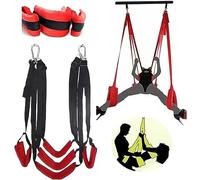 LQSSA ̣ σ Columpio De Puerta Interior, Carga Grande, Adecuado para El Hogar Y El Exterior, Fiesta, Correa De Yoga, Regalo para Hombre Mujer