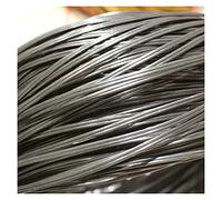 LQSSA Café Marrón Gradiente Plano Material de Reparación de Ratán Sintético 8/4Mm,500G Kit de Reparación de Mimbre/R-4Mm