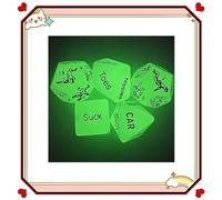 LQSSA ̶ ̶ ̶ ̶ ̶ ̶ ̶ ̶ ̶ ̶ ̶ Game Dice Couples Party Bash Adventure Dice Fun Parejas Regalos para Hombres Y Mujeres