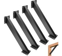 LQSYBHD Conectores para Pérgolas de Jardín Soporte de Conexion En Angulo Soporte de Ángulo de 45 Grados para Estructuras de Madera como Cenadores y Pérgolas (Size:4pcs)