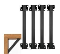 LQSYBHD Soporte Angular de 45 Grados Conector de Ángulo de Pérgola para Juntas Internas En Cenadores Terrazas Porches Cabañas de Madera y Otras Pérgolas con Estructura de Madera(Size:4pcs)