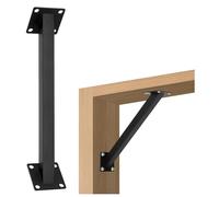 LQSYBHD Soporte Angular de 45 Grados Conector de Ángulo de Pérgola para Juntas Internas En Cenadores Terrazas Porches Cabañas de Madera y Otras Pérgolas con Estructura de Madera(Size:1pcs)