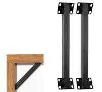 LQSYBHD Soporte Angular de 45 Grados Conector de Ángulo de Pérgola para Juntas Internas En Cenadores Terrazas Porches Cabañas de Madera y Otras Pérgolas con Estructura de Madera(Size:2pcs)