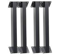 LQSYBHD Soporte de Ángulo de 45 Grados Conector de Ángulo de Pérgola Kit de Soportes de Conexión para Esquinas de Pared Camas Estanterías Cabeceros Fregaderos y Encimeras(Size:4pcs)