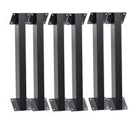 LQSYBHD Soporte de Conexion en Angulo,Soporte de Conector de Soporte de Ángulo de 45 Grados para Cenadores Terrazas Pérgolas y Kits de Soportes para Alzados de Techo(Size:6pcs)